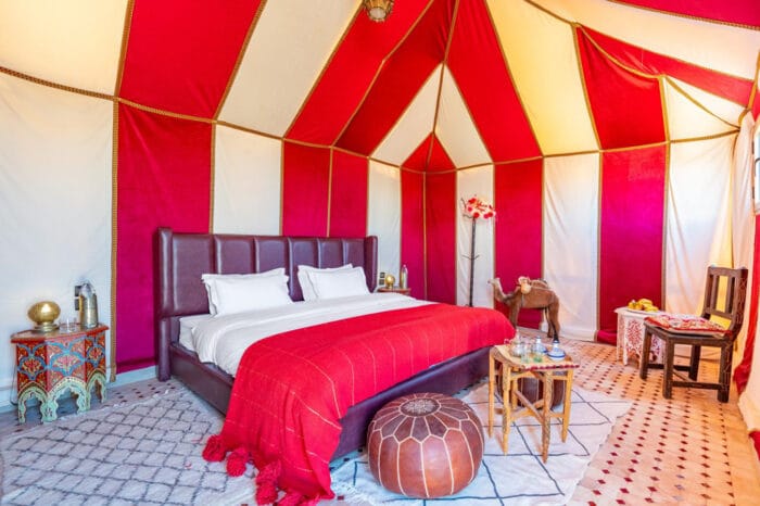 Deluxe Double Tent - Sahara Magic Camp