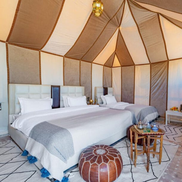 Family or Friends Stay in a Deluxe Triple Tent