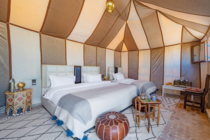 Family or Friends Stay in a Deluxe Triple Tent